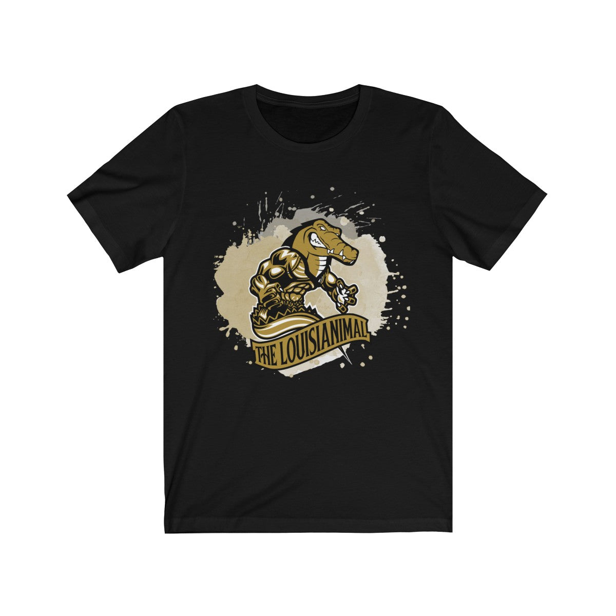 Black & Gold Logo Tee